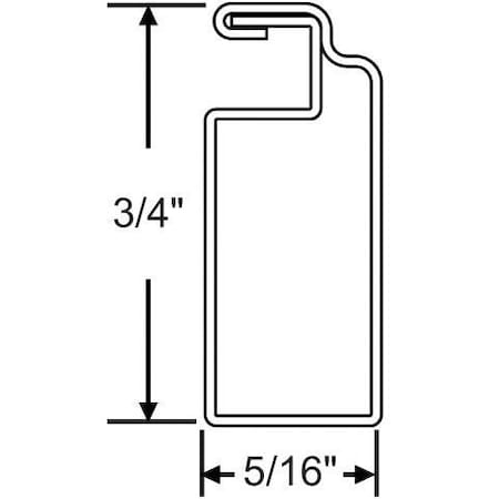 Strybuc 12ft 6in Screen Frame White 90H-221